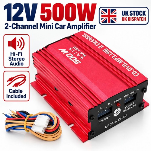 Car 12v 500w channels - dc,