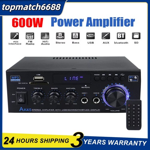 600w bluetooth stereo audio - 600w,