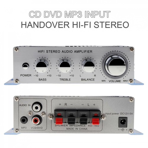 12v mini stereo audio - 12v, hi-fi