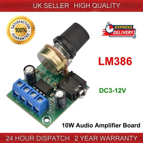 Lm386 mini audio amplifier - lm386,