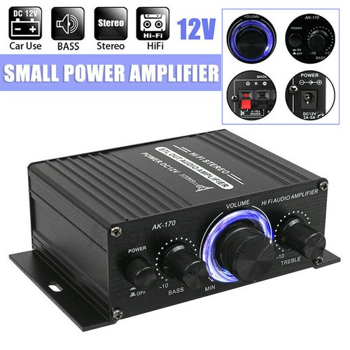12v hifi power amplifier - dc,