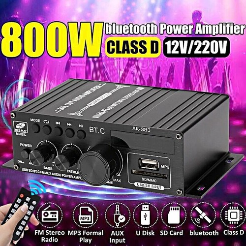 800w 12v bluetooth hifi power - 12v,